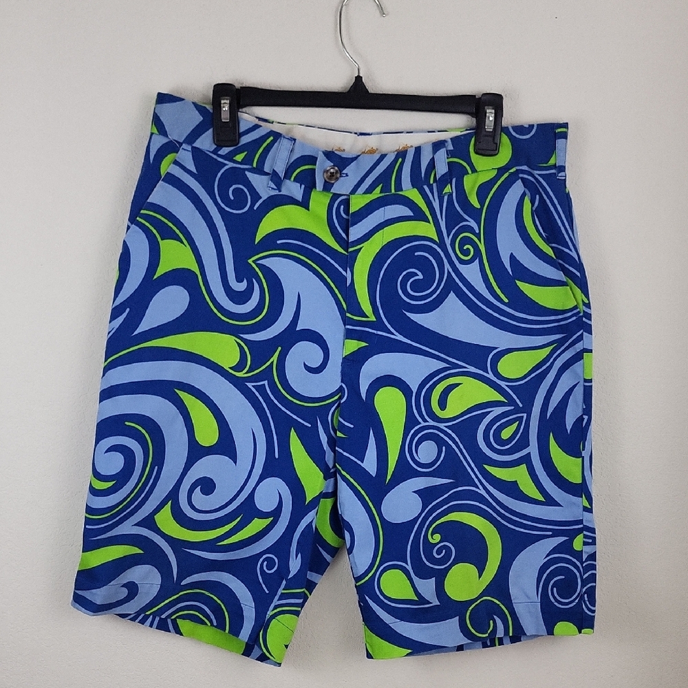Men's Loudmouth Golf Shorts Size 36 Discontinued Splash